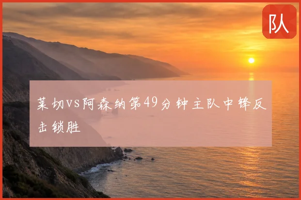 莱切vs阿森纳第49分钟主队中锋反击锁胜